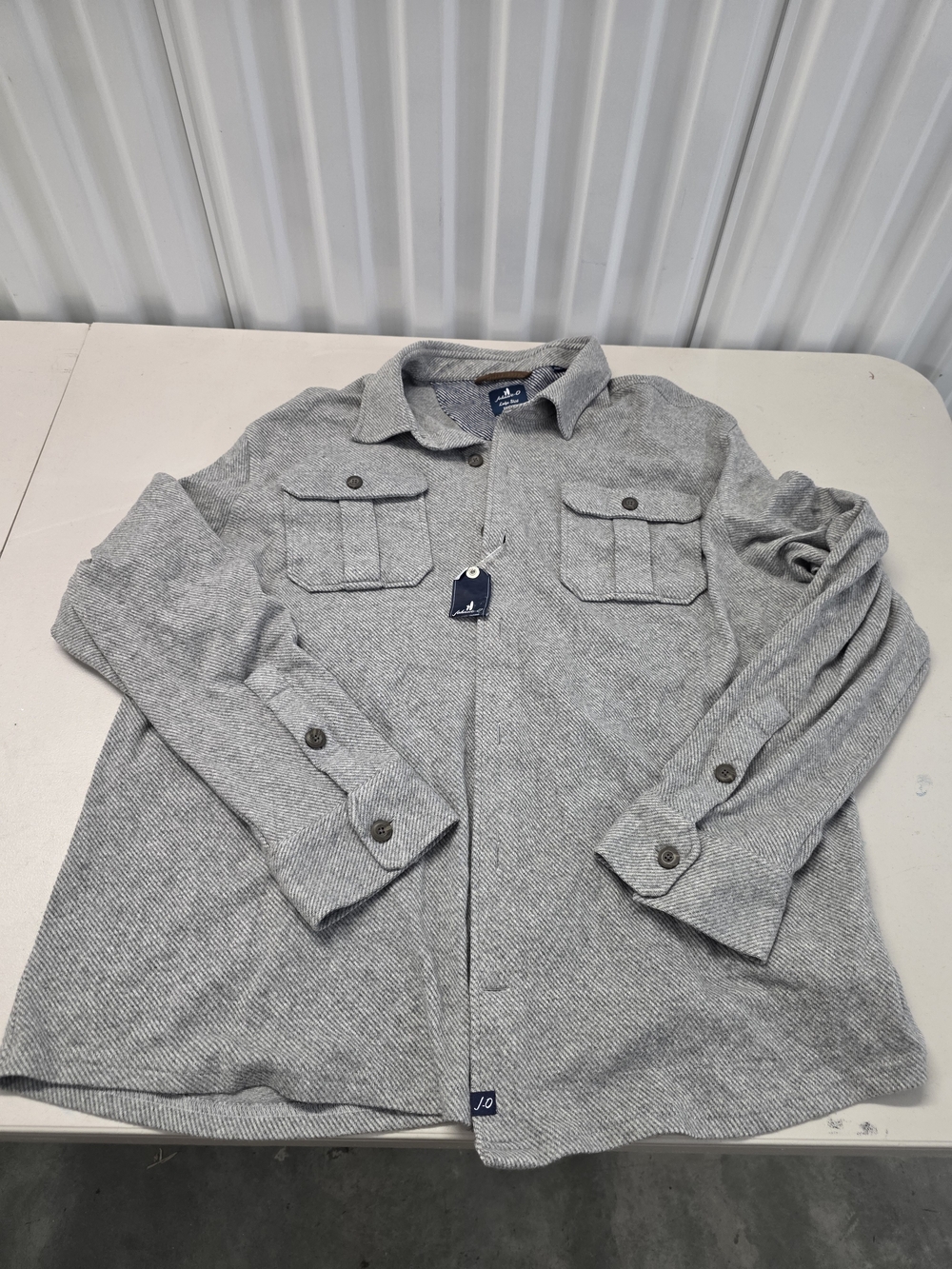 Johnnie-O Lodge Shirt Twill Button Down Shirt Men's Size XXL